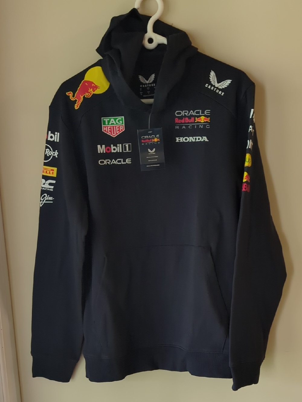 Red Bull Racing Team Hoodie Brand New Oracle Red Bull Racing